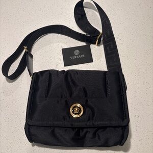 Versace nylon cross body bag
